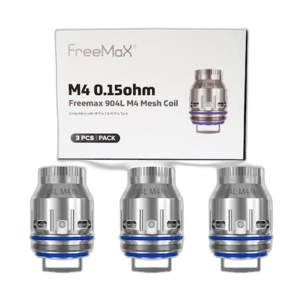 FreeMax Mesh Pro M4 904L 0.15 Pack - prime2vape