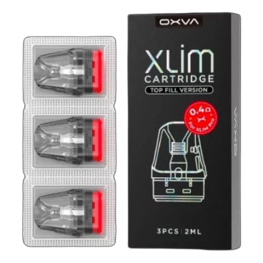 OXVA Xlim V3 Pods - 0.4 Pack Top Fill - prime2vape