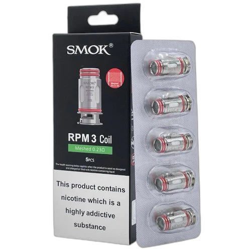 RPM 3 0.23 Mesh Pack – replacement coils (RPM 3 Coils 0.23 Mesh Pack)