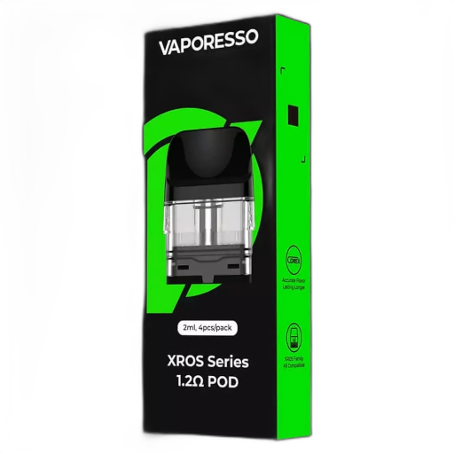 Vaporesso XROS – 1.2 – replacement pods (Vaporesso XROS Pods - 4 Pack 1.2)
