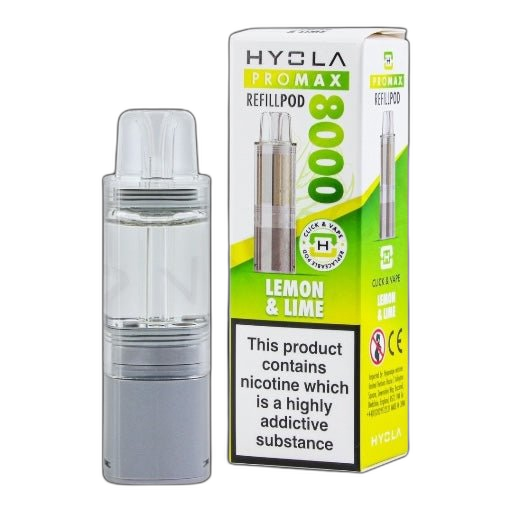 Lemon & Lime Hyola Pro Max – replacement pods (Lemon & Lime Hyola Pro Max Refill pods)