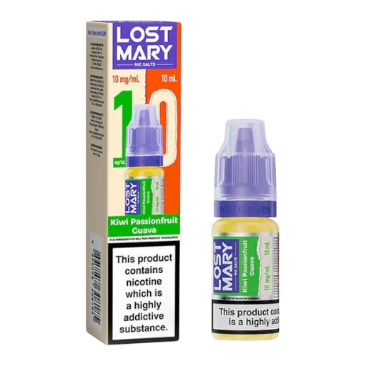 Kiwi Passionfruit Guava Lost Mary E-Liquid 10mg
