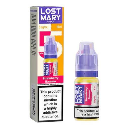 Strawberry Banana Lost Mary E-Liquid 5mg