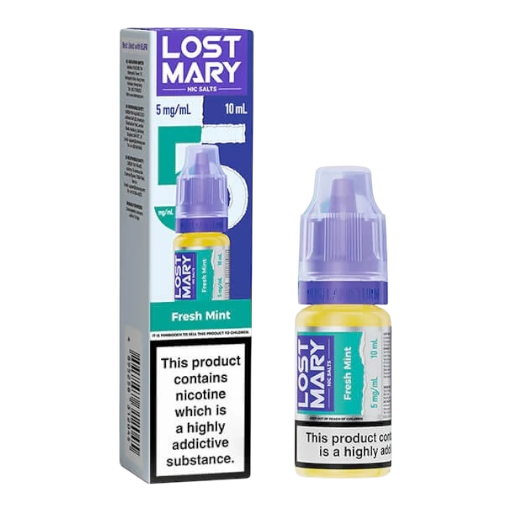 Fresh Mint Lost Mary E-Liquid 5mg