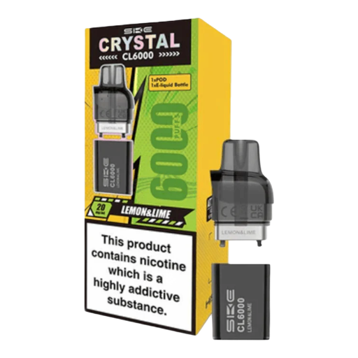 Lemon & Lime- CL6000 – prefilled pod refills (Lemon & Lime- CL6000 Refill)