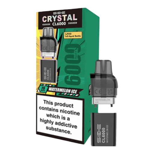 Watermelon Ice- CL6000 – prefilled pod refills (Watermelon Ice- CL6000 Refill)