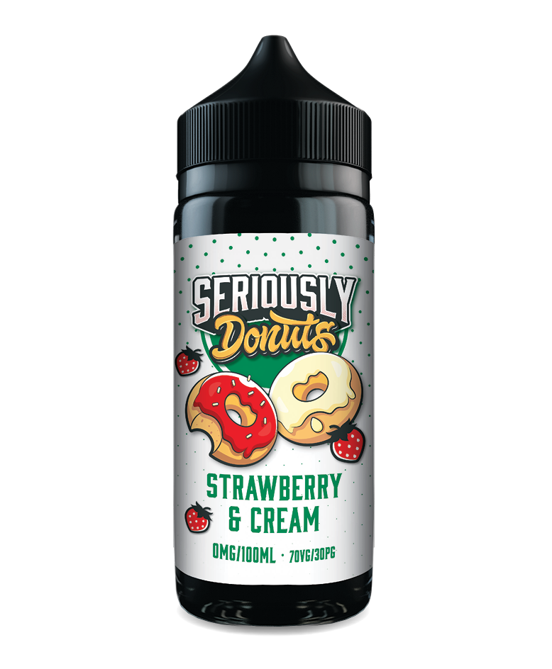 Strawberry & Cream- Seriously Donuts - prime2vape