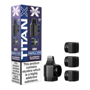 Blueberry Sour Razz – Titan X Replacement – replacement pods (Blueberry Sour Razz - Titan X Replacement Pods)