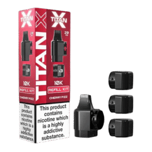 Cherry Fizz – Titan X Replacement – replacement pods (Cherry Fizz - Titan X Replacement Pods)
