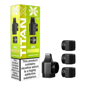Lemon Lime – Titan X Replacement – replacement pods (Lemon Lime - Titan X Replacement Pods)