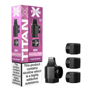 Pink Burst – Titan X Replacement – replacement pods (Pink Burst - Titan X Replacement Pods)