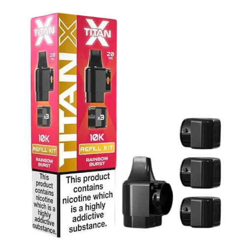 Rainbow Burst – Titan X Replacement – replacement pods (Rainbow Burst - Titan X Replacement Pods)