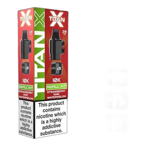 Strawberry Kiwi Watermelon – Titan X Replacement – replacement pods (Strawberry Kiwi Watermelon - Titan X Replacement Pods)