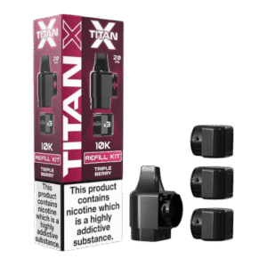 Triple Berry- Titan X Replacement – replacement pods (Triple Berry- Titan X Replacement Pods)