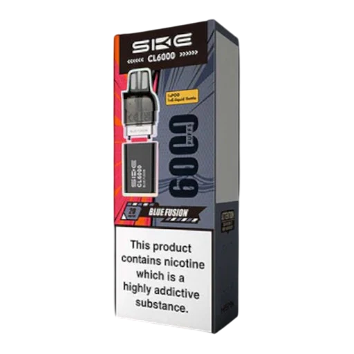 Blue Fusion – CL6000 – prefilled pod refills (Blue Fusion - CL6000 Refill)