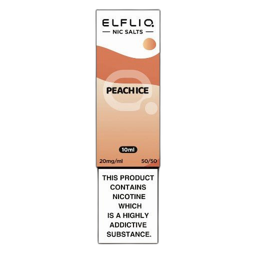 Peach Ice ElfLiq – vape product (Peach Ice 20mg ElfLiq)
