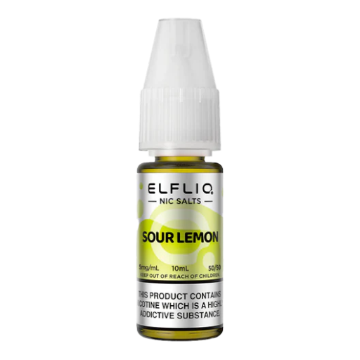 Sour Lemon ElfLiq – vape product (Sour Lemon 10mg ElfLiq)