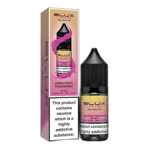 Lemon Peach Passionfruit- 20mg -Elux - prime2vape