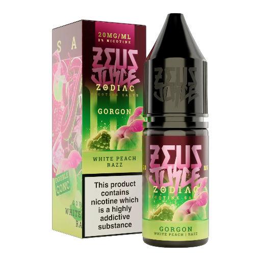 White Peach Razz Zeus Juice – vape product (White Peach Razz 20mg Zeus Juice)