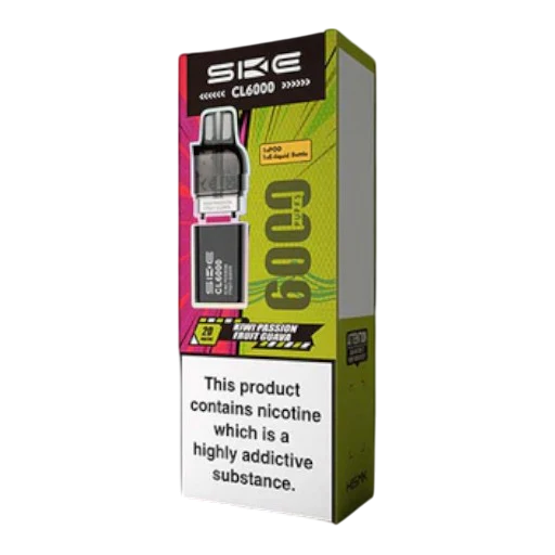 Kiwi Passionfruit Guava – CL6000 – prefilled pod refills (Kiwi Passionfruit Guava - CL6000 Refill)