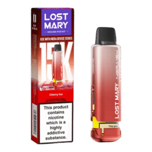 Cherry Ice – Lost Mary 15K – prefilled pod refills (Cherry Ice - Lost Mary 15K refill)
