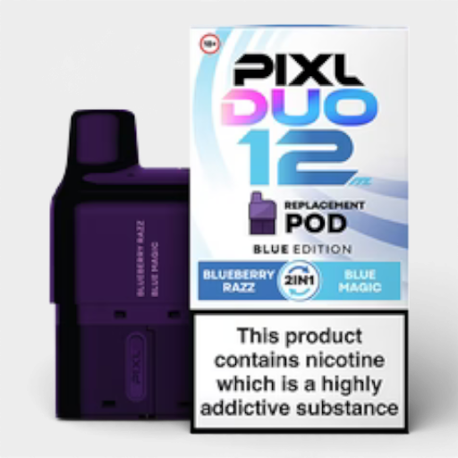 Blue Edition Pixl Duo 12 Replacement – replacement pods