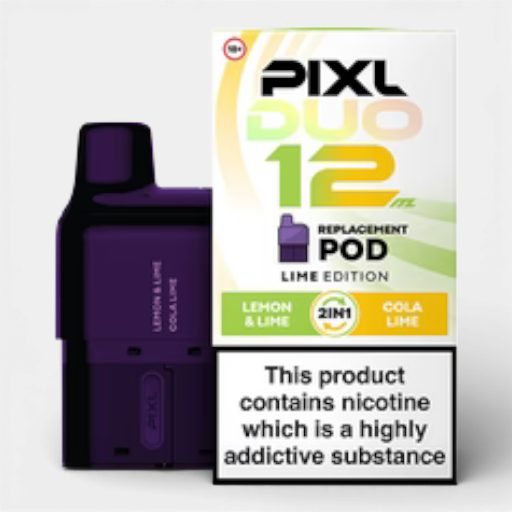 Lime Edition Pixl Duo 12 Replacement – replacement pods