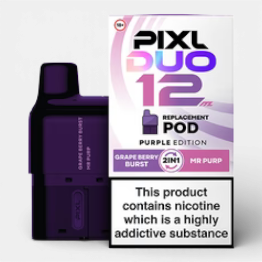 Purple Edition Pixl Duo 12 Replacement – replacement pods