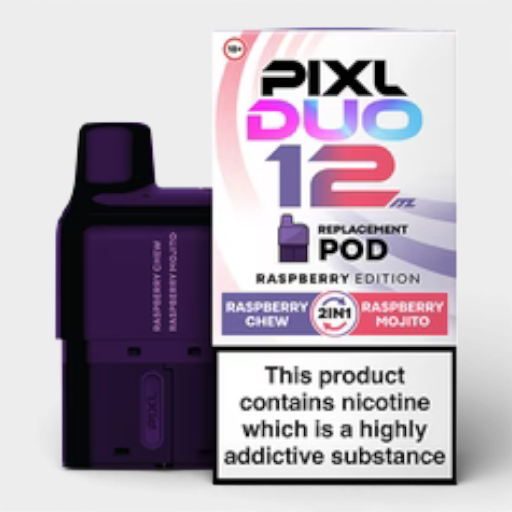 Raspberry Edition Pixl Duo 12 Replacement – replacement pods