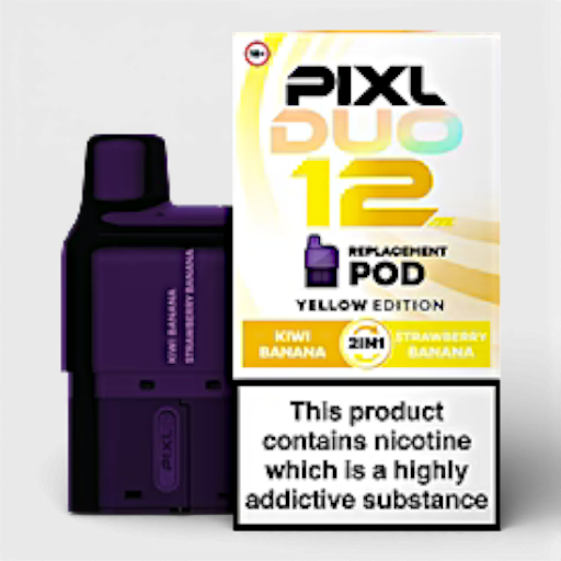 Yellow Edition Pixl Duo 12 Replacement – replacement pods