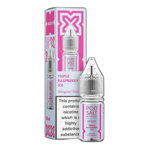 Triple Raspberry Ice – PSN – vape product (Pod Salt Nexus Triple Raspberry Ice 5mg)