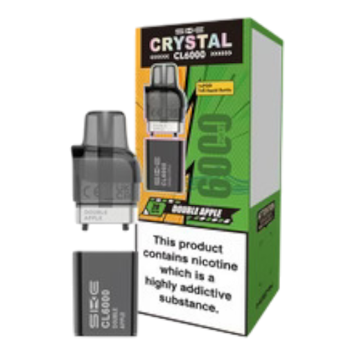 Double Apple- CL6000 – prefilled pod refills (Double Apple- CL6000 Refill)
