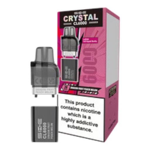 Dragonfruit Peach And Melon- CL6000 – prefilled pod refills (Dragonfruit Peach And Melon- CL6000 Refill)