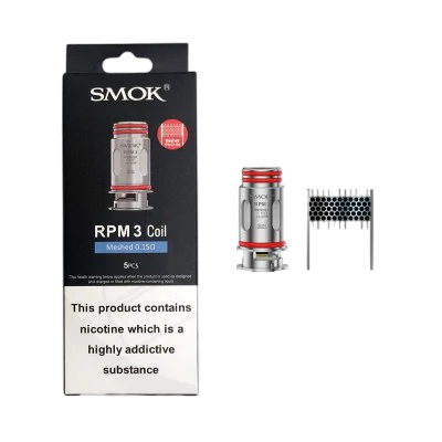RPM 3 0.15 Mesh Pack – replacement coils (RPM 3 Coils 0.15 Mesh Pack)