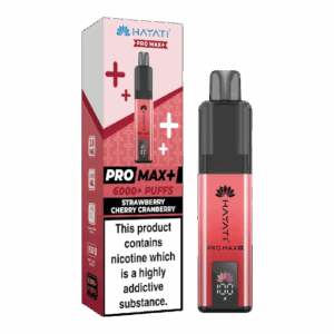 Hayati Pro Max+ Strawberry Cherry Cranberry – vape product