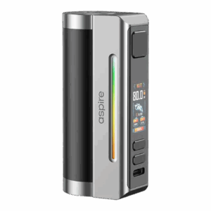 Aspire Zelos M80 Mod – Black & Silver – vape product