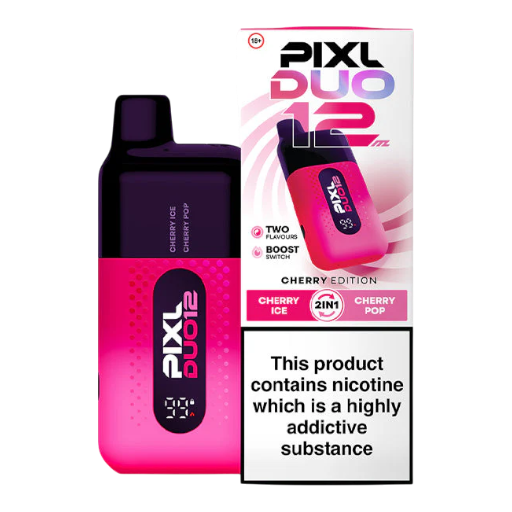 Cherry Edition Pixl Duo 12k Prefilled Vape – prefilled pod refills