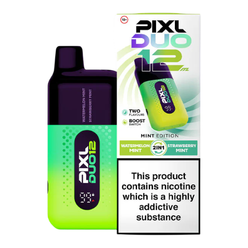 Mint Edition Pixl Duo 12k Prefilled Vape – prefilled pod refills