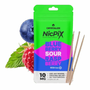 Crystalize – NicPix Blueberry Sour Raspberry With Ice – vape product