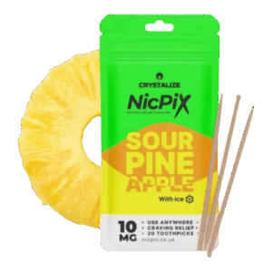 Crystalize – NicPix Sour Pineapple With Ice – vape product