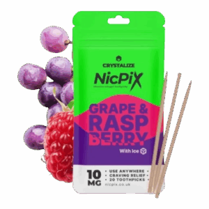 Crystalize – NicPix Grape And Raspberry With Ice – vape product