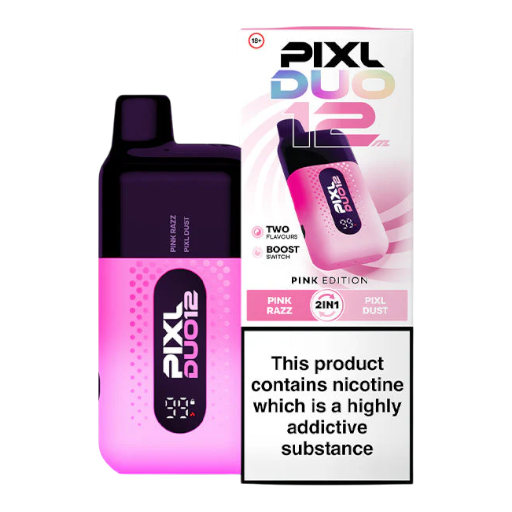 Pink Edition Pixl Duo 12k Prefilled Vape – prefilled pod refills