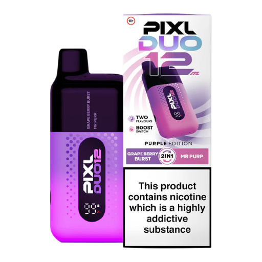 Purple Edition Pixl Duo 12k Prefilled Vape – prefilled pod refills