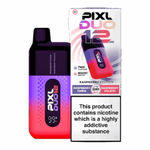 Raspberry Edition Pixl Duo 12k Prefilled Vape – prefilled pod refills