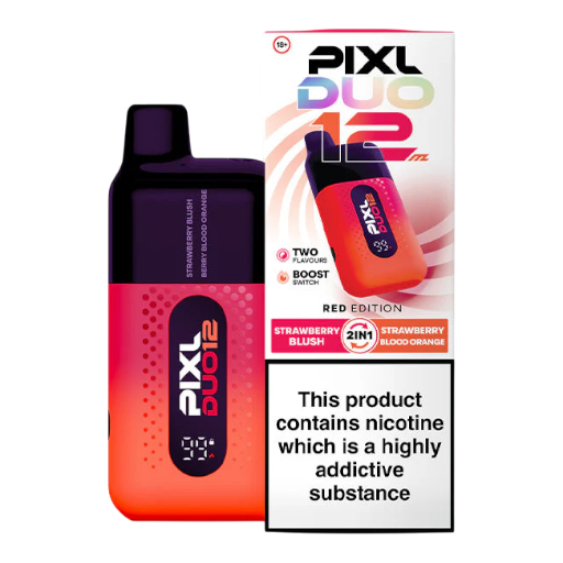 Red Edition Pixl Duo 12k Prefilled Vape – prefilled pod refills