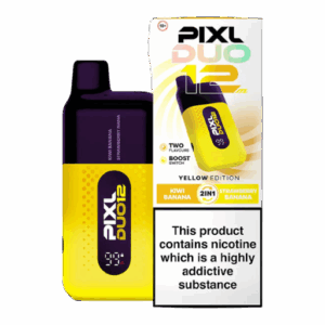 Yellow Edition Pixl Duo 12k Prefilled Vape – prefilled pod refills