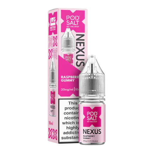 Raspberry Gummy – PSN – vape product (Pod Salt Nexus Raspberry Gummy 20mg)