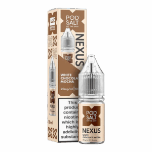 White Chocolate Mocha – PSN – vape product (Pod Salt Nexus White Chocolate Mocha 10mg)