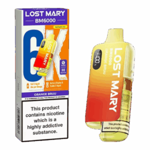 Orange Bruu – Lost Mary BM6K – prefilled pod kit (Orange Bruu Lost Mary BM6000 Pod Kit)