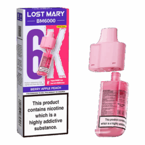 Berry Apple Peach – Lost Mary BM6K – prefilled pod refills